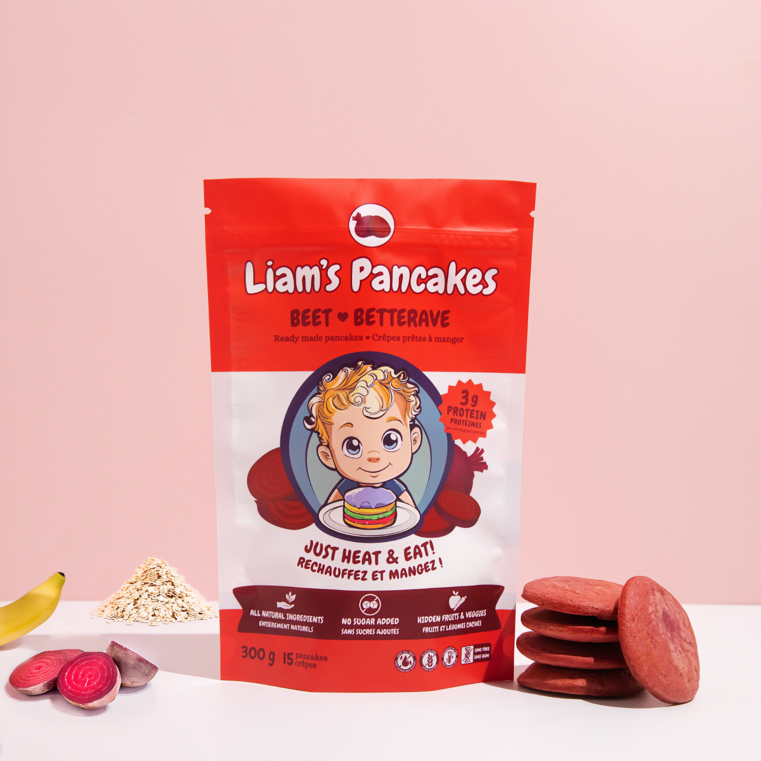 Beet Pancakes