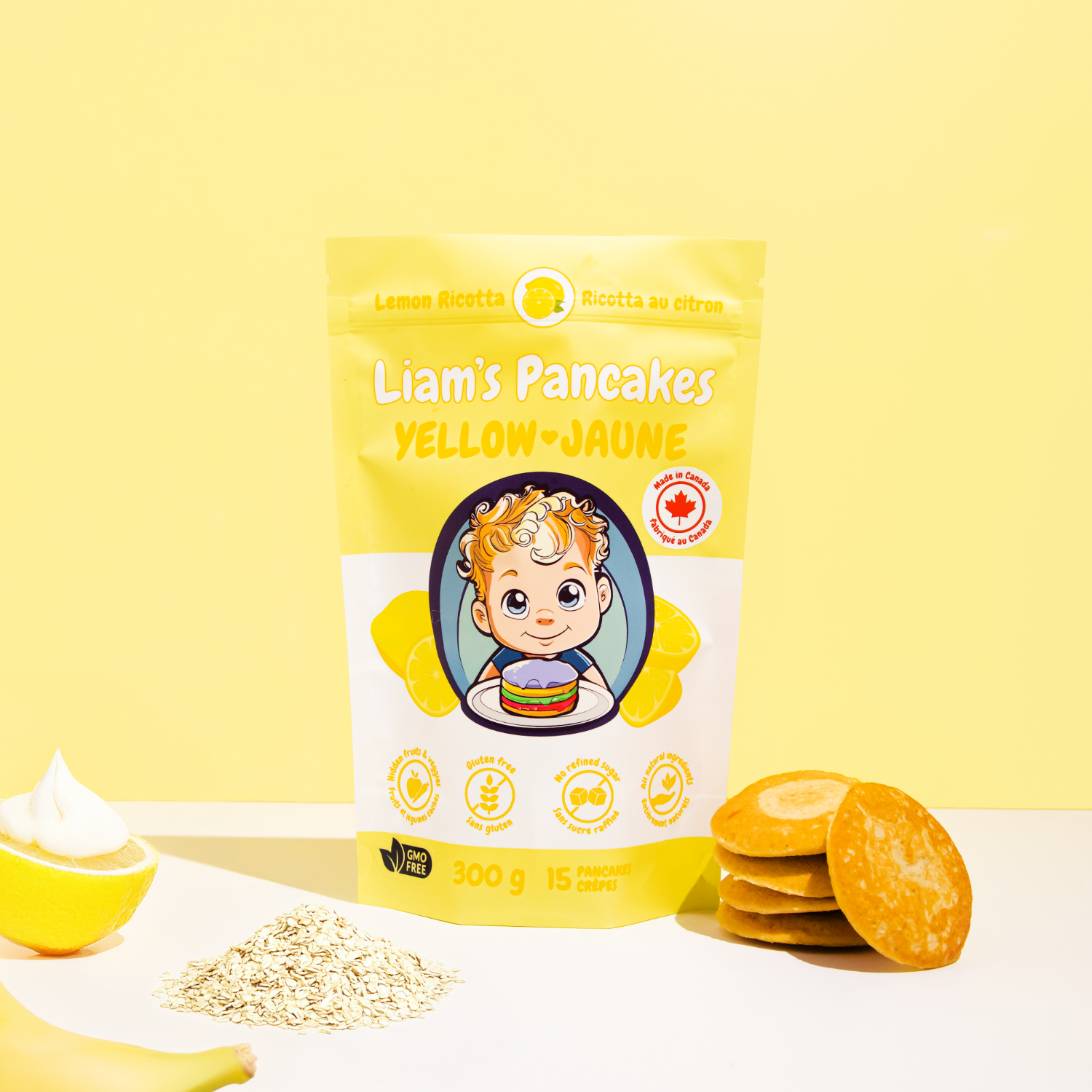 Lemon Ricotta Pancakes